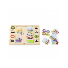 Puzzle - találd meg a párokat - járműves