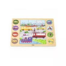 Puzzle - találd meg a párokat - járműves