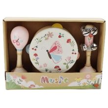 Ritmushangszerkészlet 3 db-os (pillangós)