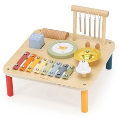   Multifunkciós aktív faasztal: hangszerekkel, madárkás (PolarB)