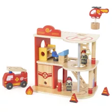 Tűzoltóság kiegészítőkkel (Viga Toys II.)