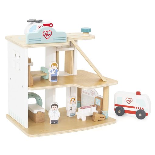 Mentőállomás kiegészítőkkel (Viga Toys)