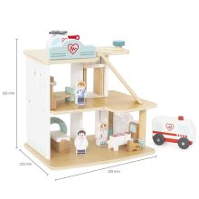 Mentőállomás kiegészítőkkel (Viga Toys)