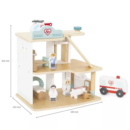 Mentőállomás kiegészítőkkel (Viga Toys)