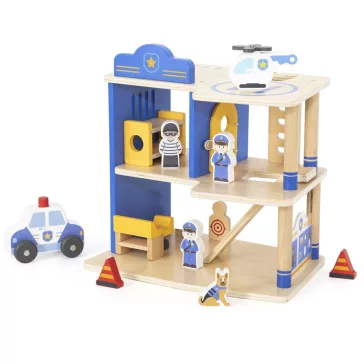 Rendőrség kiegészítőkkel (Viga Toys)