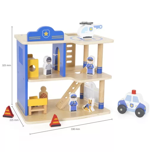 Rendőrség kiegészítőkkel (Viga Toys)