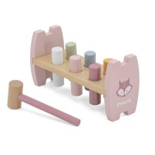 Kalapálós dühöngő és montesszori torony (róka) készletben