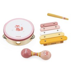 Hangszerkészlet: 3 db-os, rókás fajáték (PolarB)