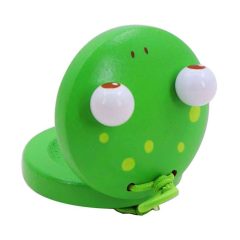 Kasztanyetta állatfigurás: béka