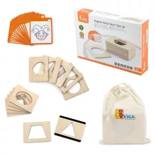 Mágneses fa rajzsablon