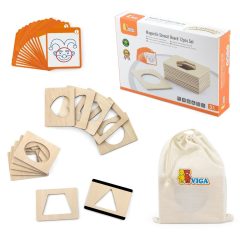 Mágneses fa rajzsablon