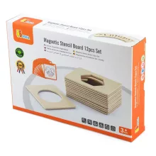 Mágneses fa rajzsablon