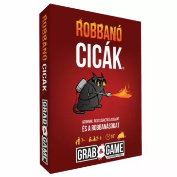 Robbanó cicák, mini - Parti Társasjáték