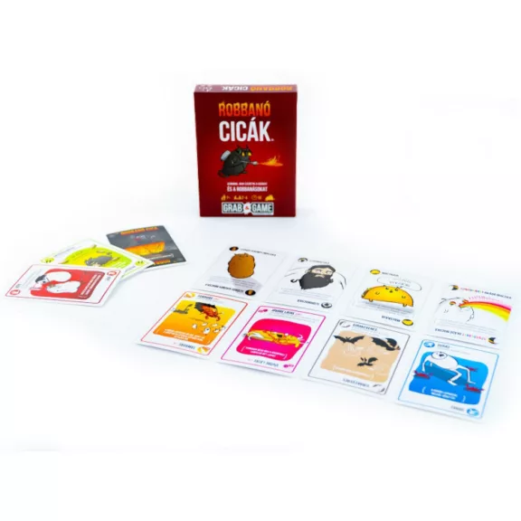 Robbanó cicák, mini - Parti Társasjáték Robbanó cicák, mini - Parti Társasjáték