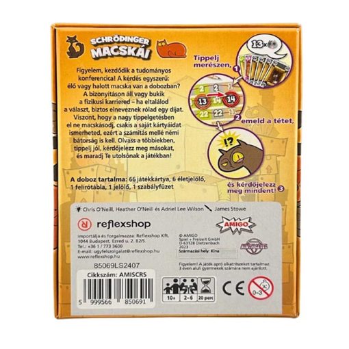 Schrödinger Macskái - Családi Társasjáték