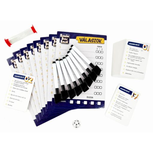 Banán, Buli, Balhé - Partijáték