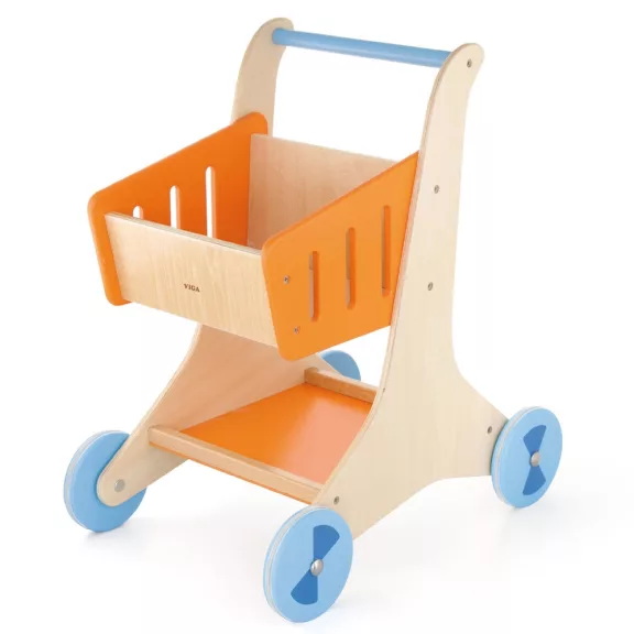 Járásfejlesztő bevásárlókocsi (Viga Toys) Járásfejlesztő bevásárlókocsi (Viga Toys)