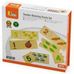 Készségfejlesztő puzzle: párosító (Viga)