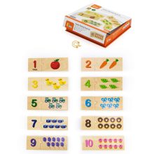 Készségfejlesztő puzzle: párosító (Viga)