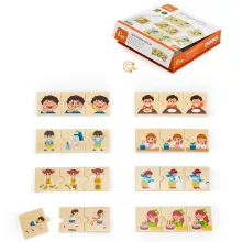 Készségfejlesztő puzzle: logikai sorozat (Viga)