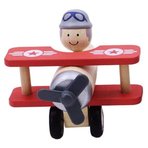 Dupla szárnyú repülő: pilótával (piros)