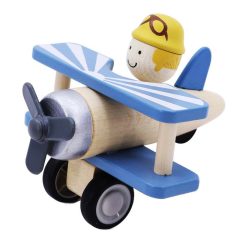 Dupla szárnyú repülő: pilótával (kék)