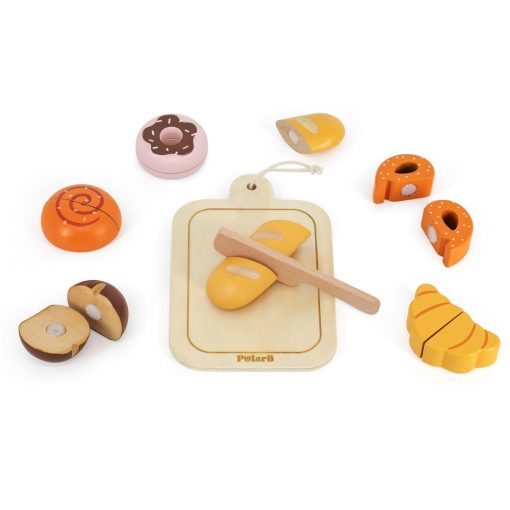 Kenyeres szeletelős fajáték tálcán (PolarB)