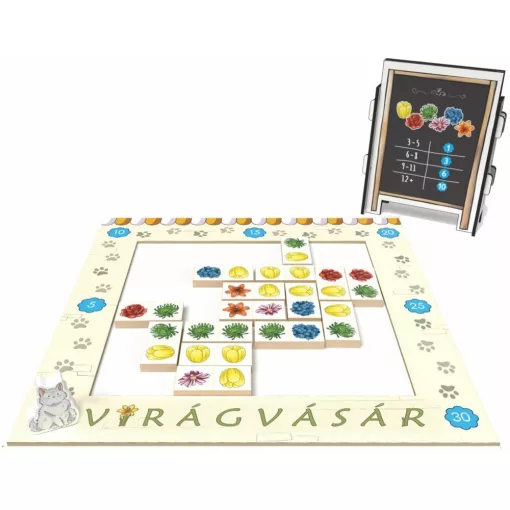 Virágvásár társasjáték