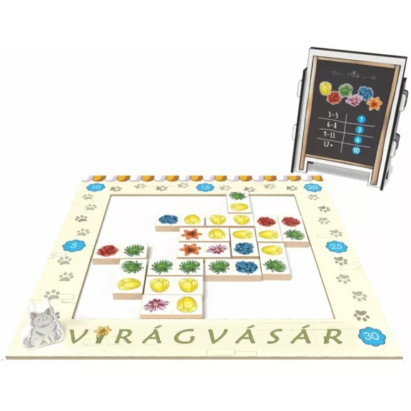 Virágvásár társasjáték
