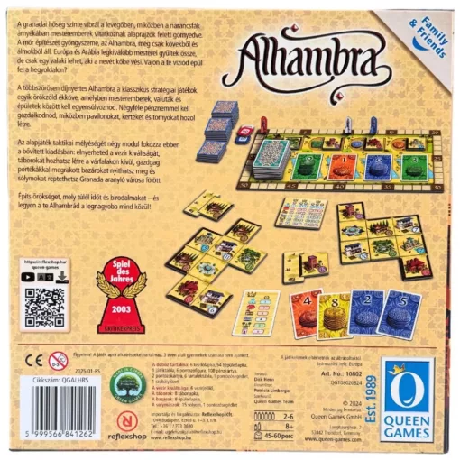 Alhambra társasjáték (Queen Games)