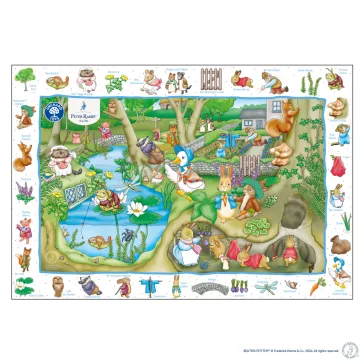   Nyúl Péter világa: kirakó (The World of Peter Rabbit Puzzle) WPR007 ORCHARD TOYS / Peter Rabbit™