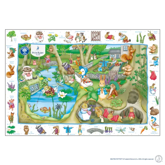 Nyúl Péter világa: kirakó (The World of Peter Rabbit Puzzle) WPR007 ORCHARD TOYS / Peter Rabbit™