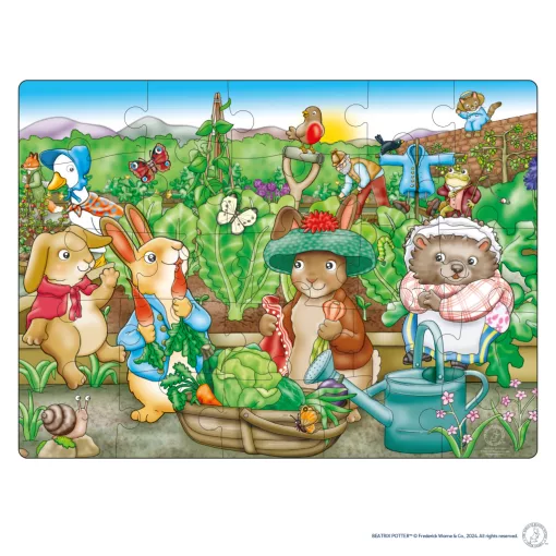 Gergelyfi Úr Kertjében kirakós (In Mr. McGregors Garden Puzzle) WPR008 ORCHARD TOYS / Peter Rabbit™