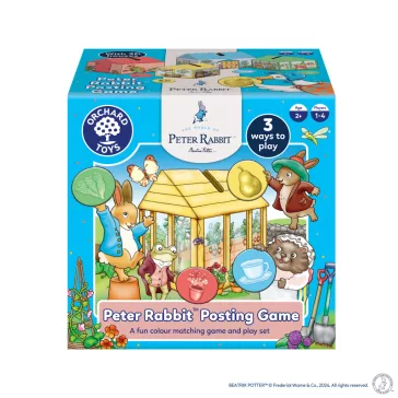  Nyúl Péter: szortírozós játék (Peter Rabbit Posting Game) WPR009 ORCHARD TOYS / Peter Rabbit™