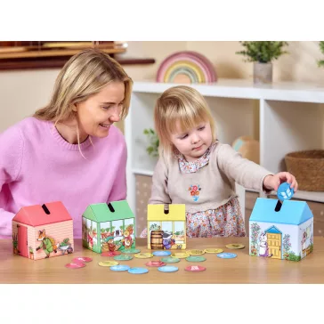  Nyúl Péter: szortírozós játék (Peter Rabbit Posting Game) WPR009 ORCHARD TOYS / Peter Rabbit™