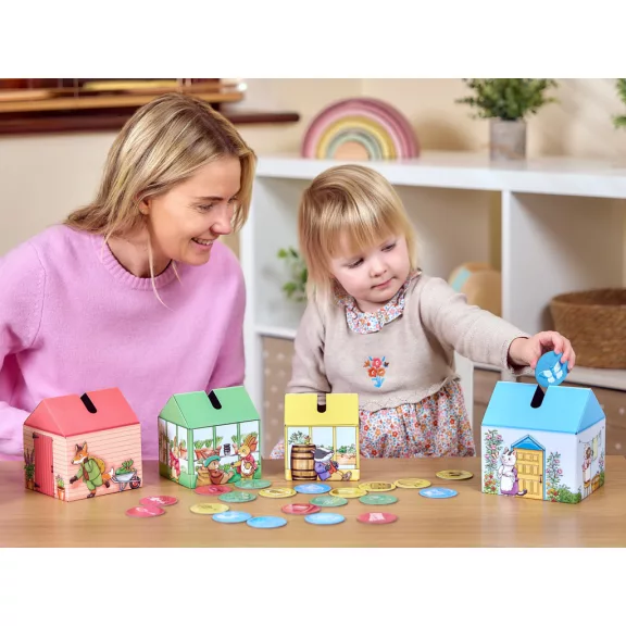 Nyúl Péter: szortírozós játék (Peter Rabbit Posting Game) WPR009 ORCHARD TOYS / Peter Rabbit™