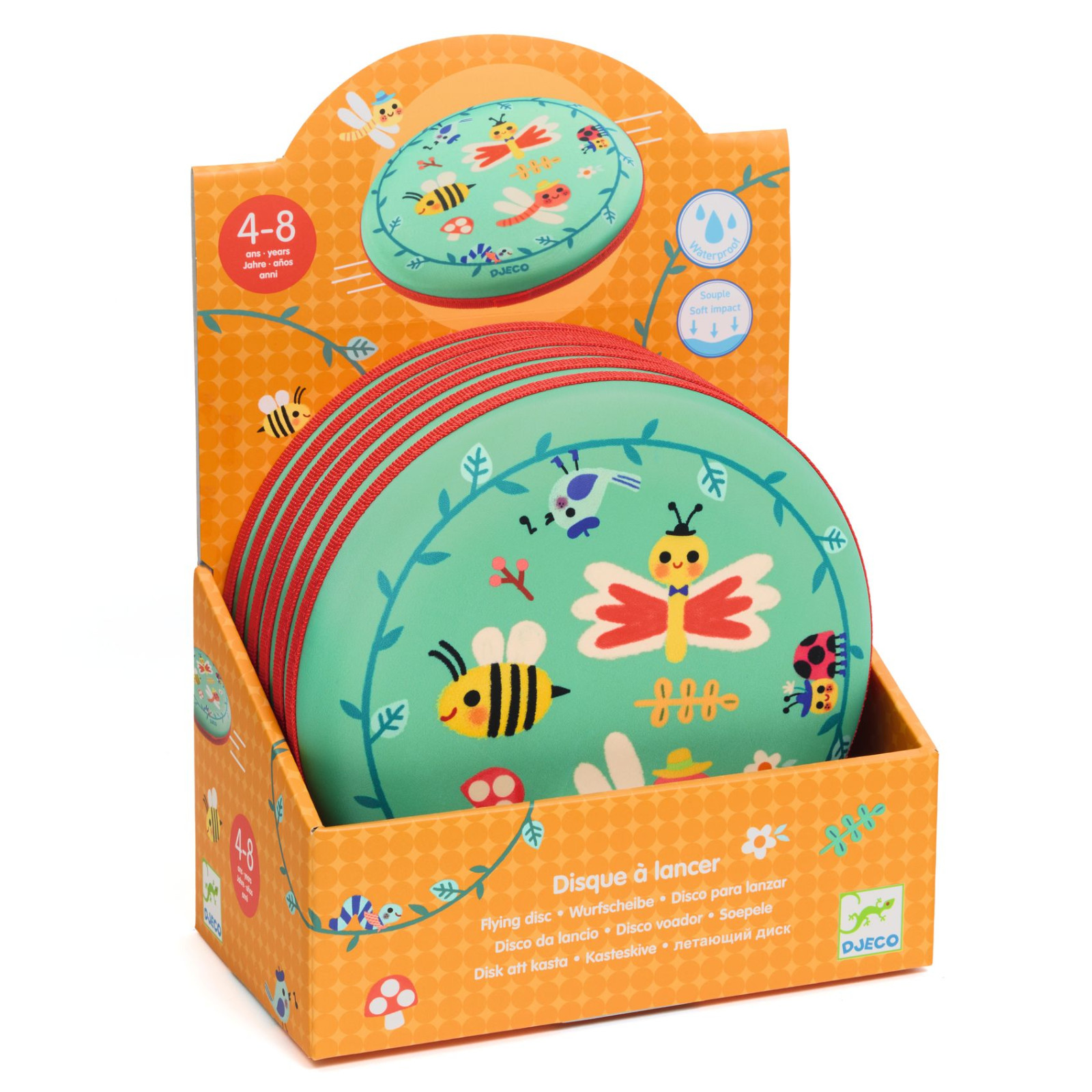 Frizbi: Repülő kertlakók (Flying Bugs) Djeco