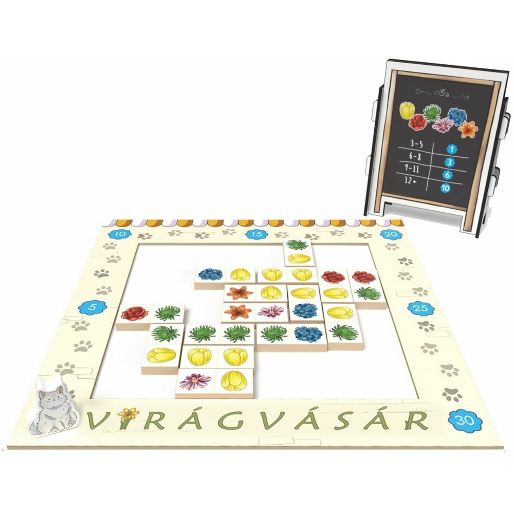 Virágvásár társasjáték
