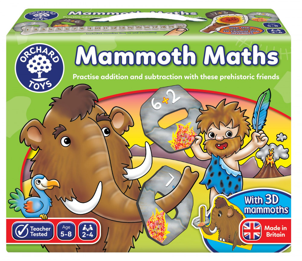 Mamutmatek (Mammoth Math) ORCHARD TOYS OR098