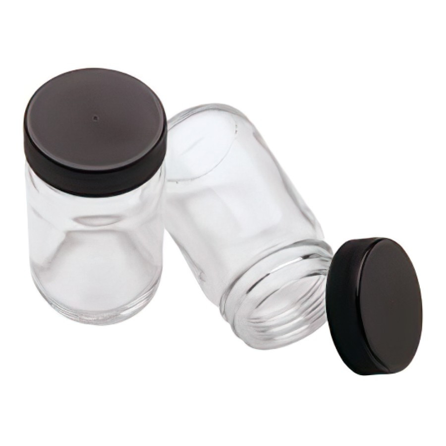 Festéktartó Üvegek fedővel, 100 ml-es, 6 db-os, Mercurius wawa