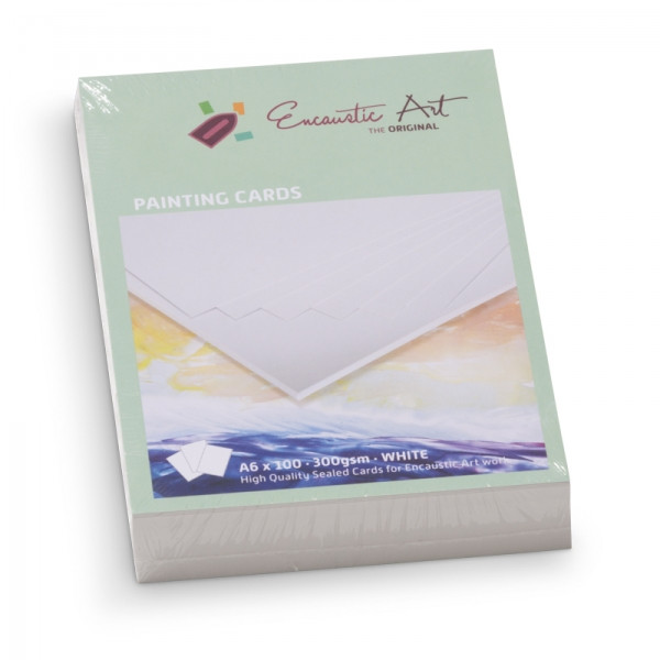 Encaustic kartonpapír, A/6, fehér, 250 gr, 100 db
