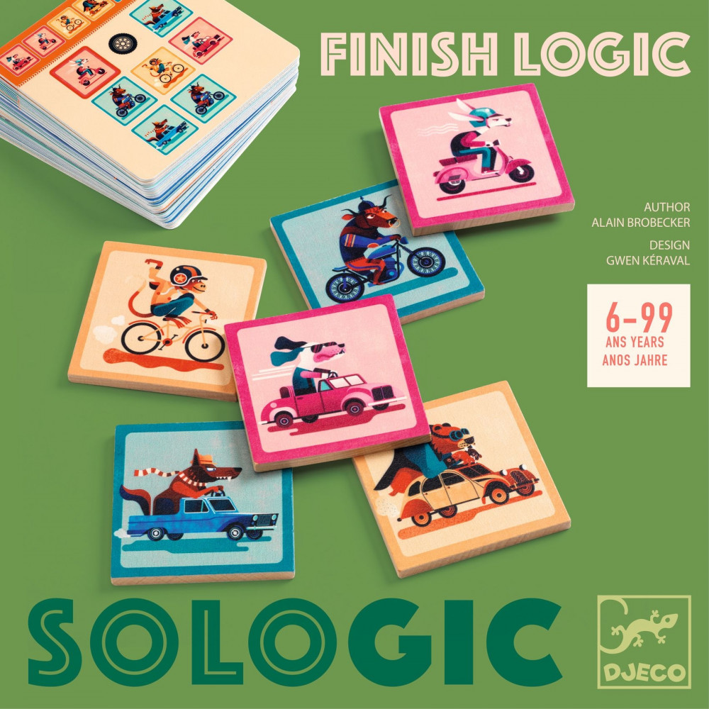 Logikai játék - Fejezd be - Finish Logic