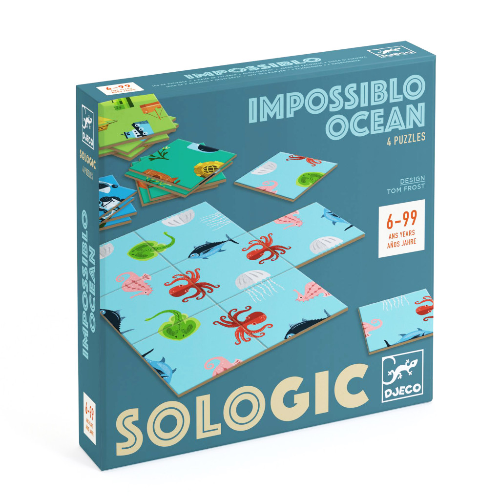 Logikai játék: Lehetetlen Óceán (Ocean) Djeco