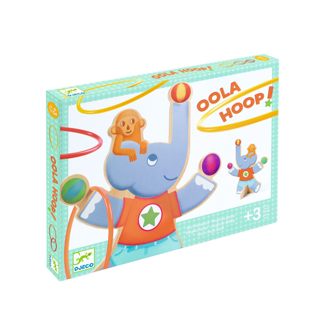 Célba dobó játék: Hullahopp (Oola Hoop) Djeco