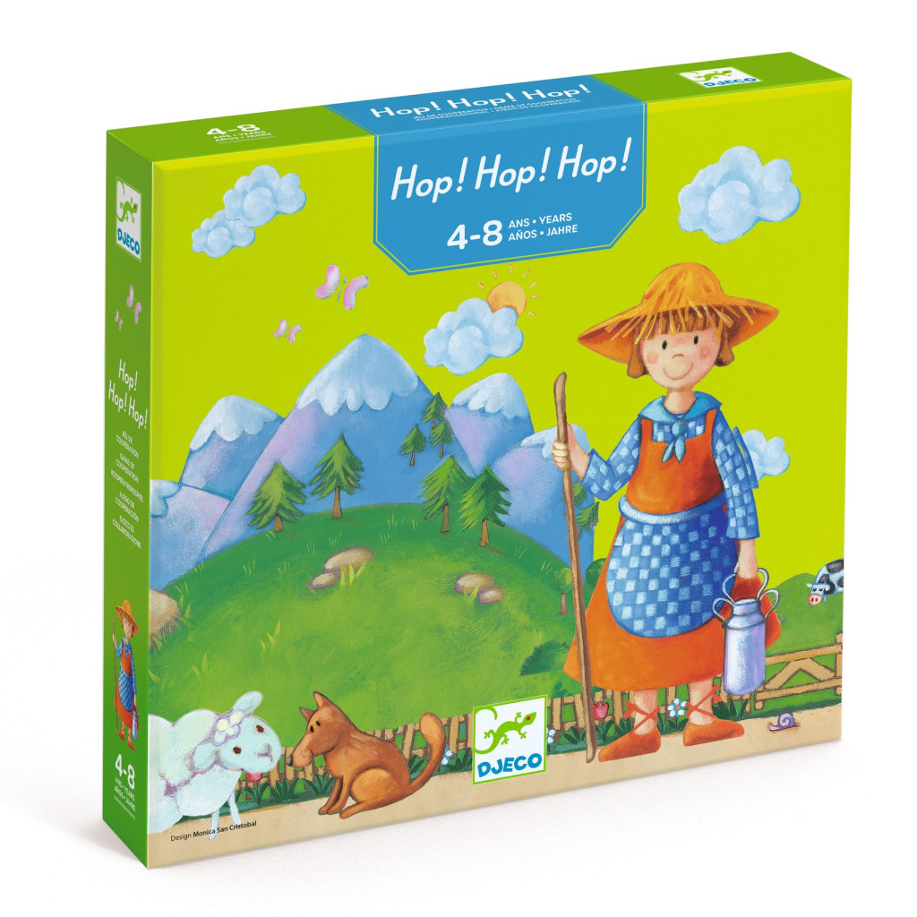Társasjáték: Juh terelés (Hop! Hop! Hop!) Djeco Társasjáték: Juh terelés (Hop! Hop! Hop!) Djeco