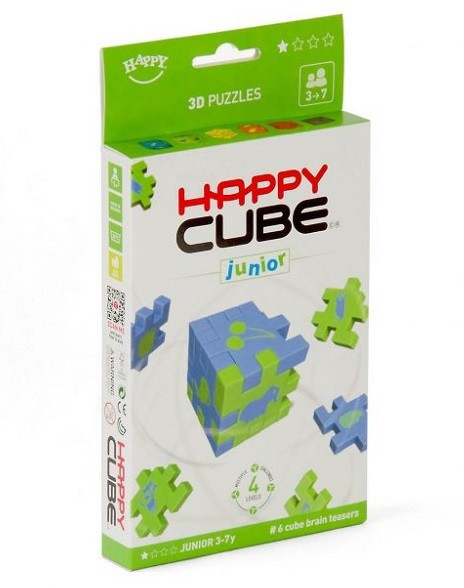 Happy Cube Junior: 6-colour pack (Smart Games)