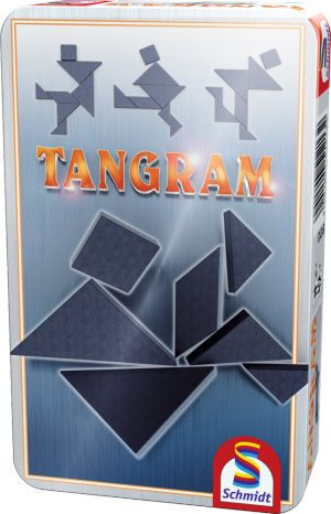Tangram Fémdobozban (51213) Tangram Metalldose Schmidt